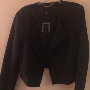 Black Crop Jacket